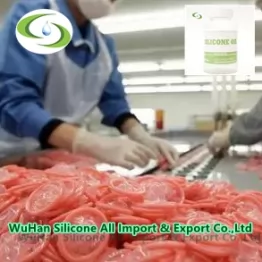 Polydimethylsiloxane Silicone Oil Raw Material Of Lubricant Agent 