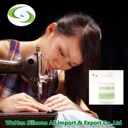 Cosmetic Raw Material Polydimethylsiloxane Silicone Oil For  Textile Coating