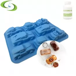 High Purity Polymer Hydroxyl Silicone Oil 107 Silicone Rubber for Mold Making 