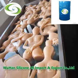 Polydimethylsiloxane for ultra high wear resistant liquid silicone rubber