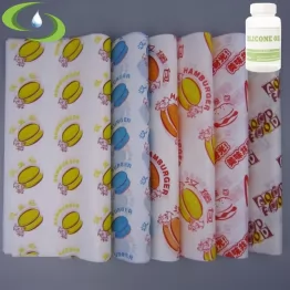 Liquid polydimethylsiloxane silicone oil using for oil proof paper